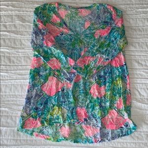 Lilly Pulitzer 3/4 Sleeve Shirt